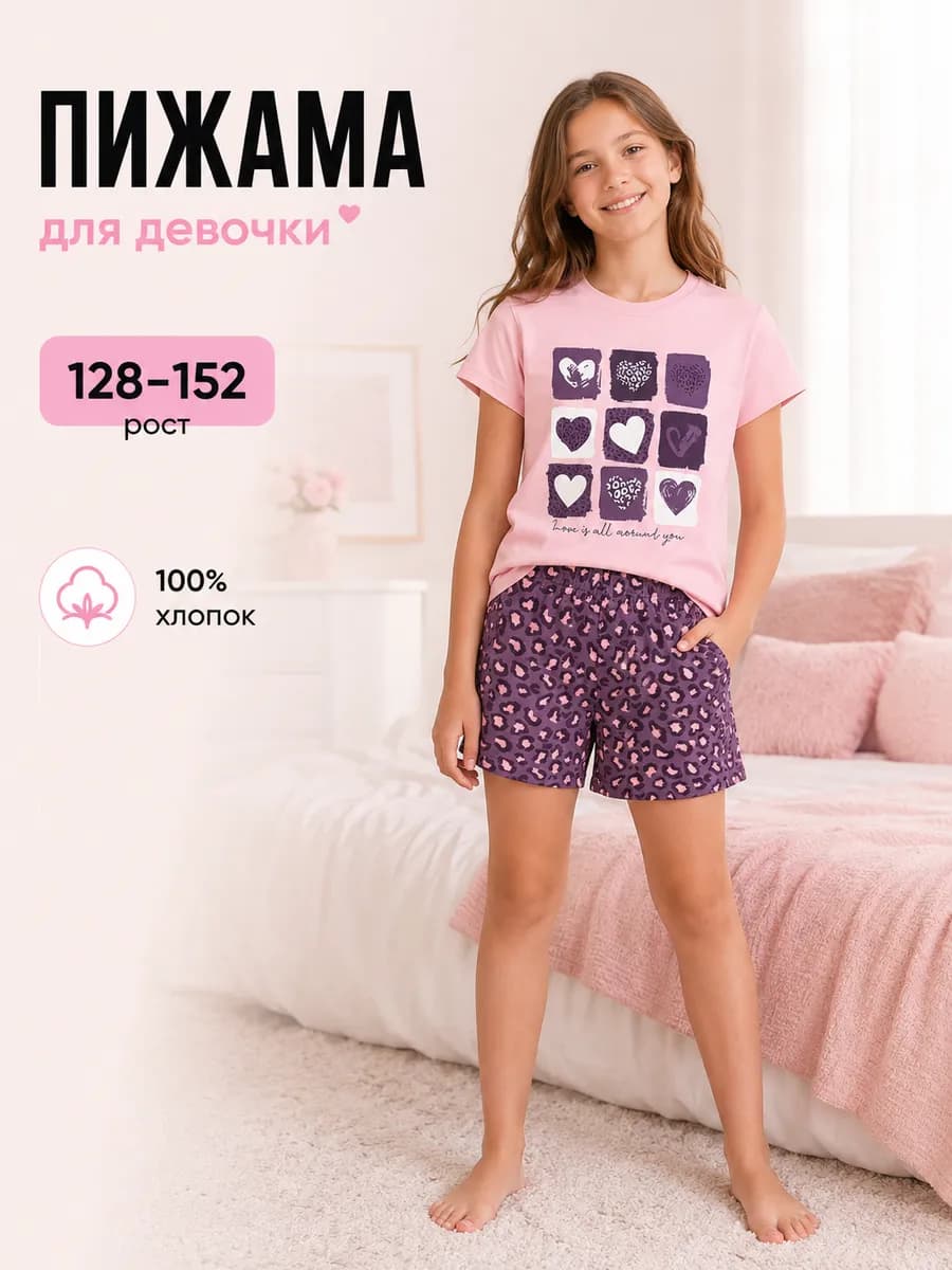Пижама для девочки * 134