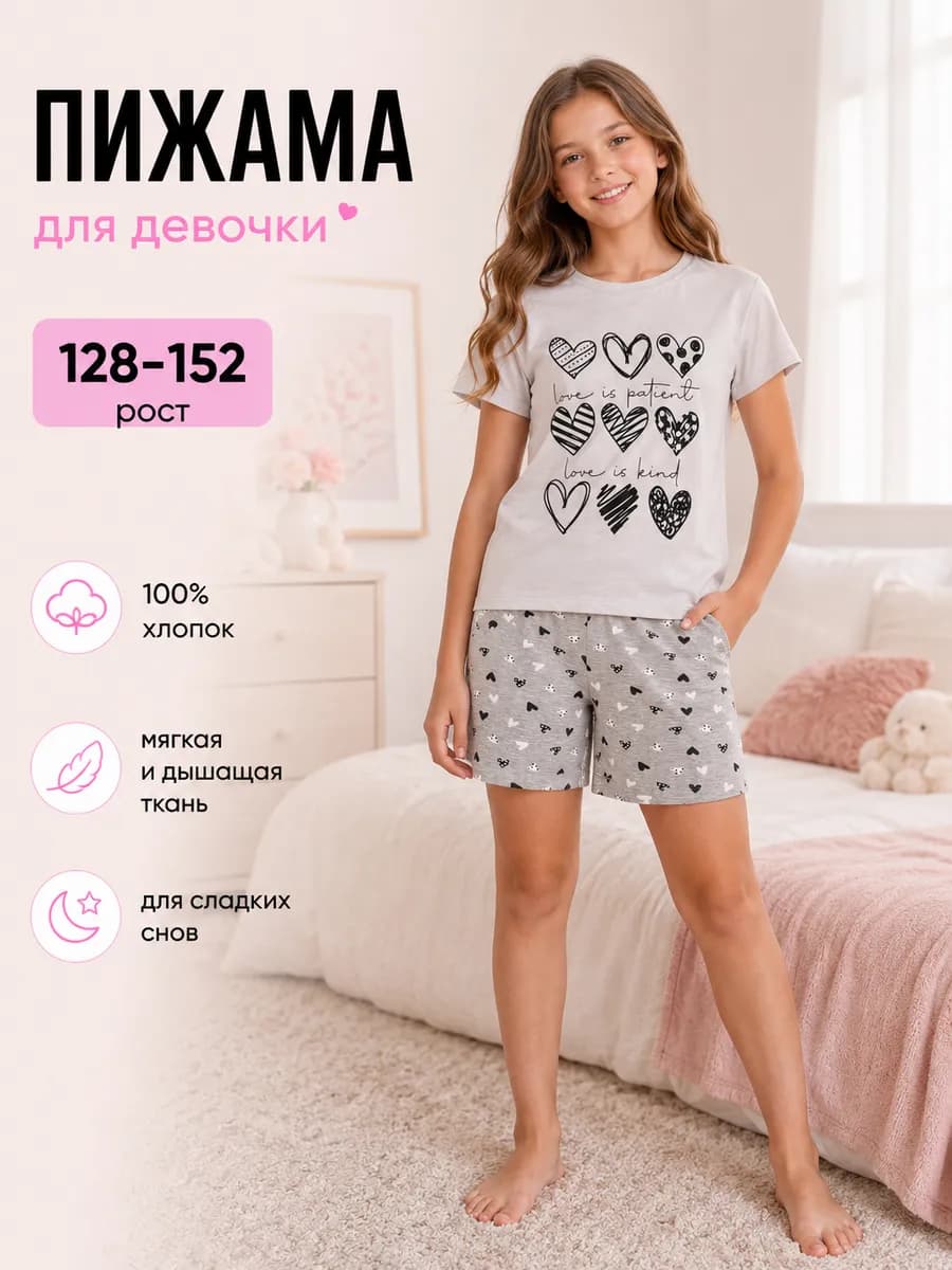Пижама для девочки * 128