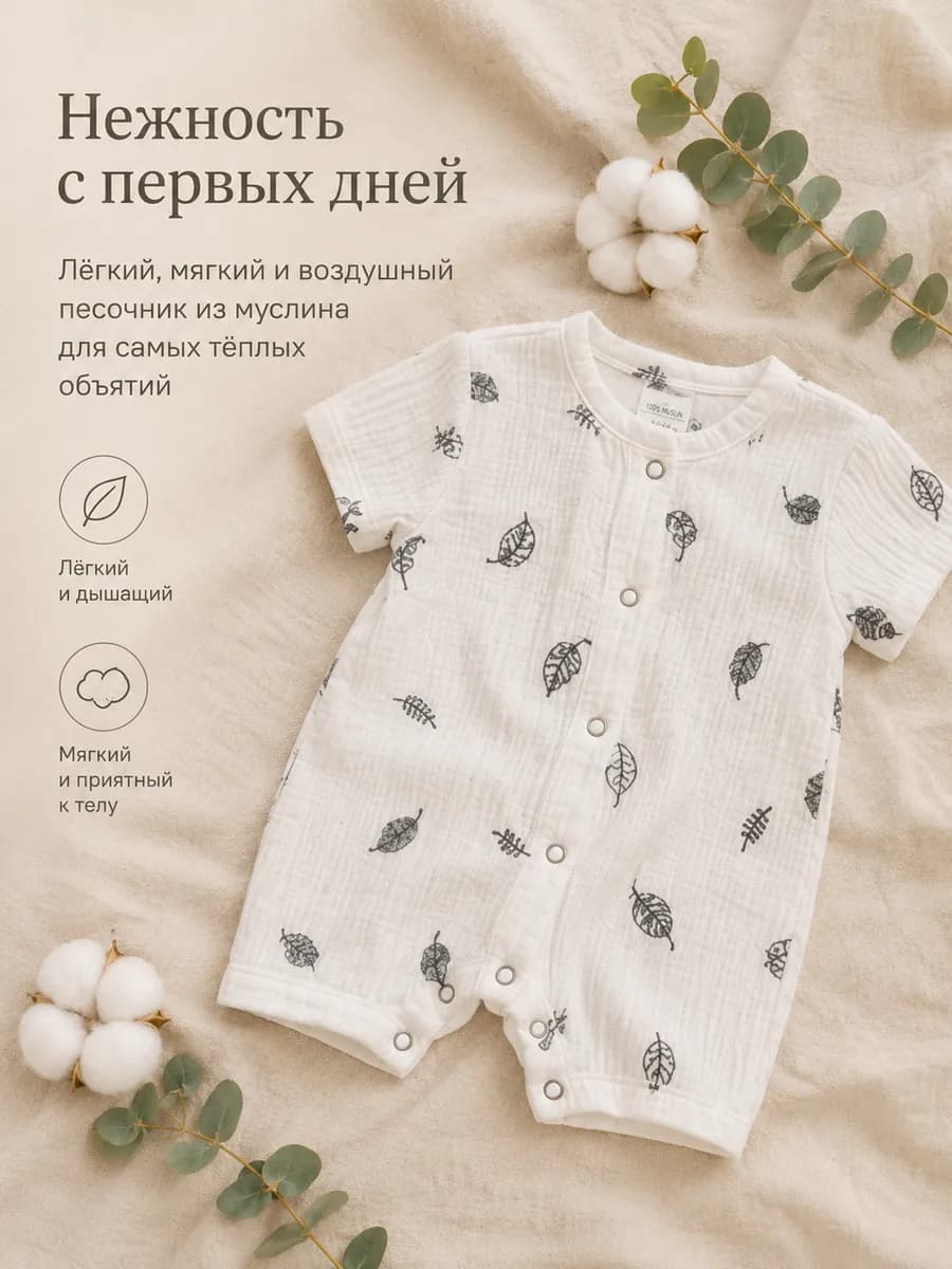 Песочник из муслина * 62 2